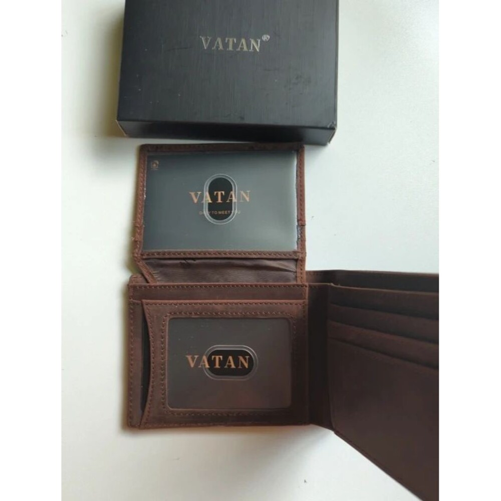 Man's leather wallet - Picture 3 of 4